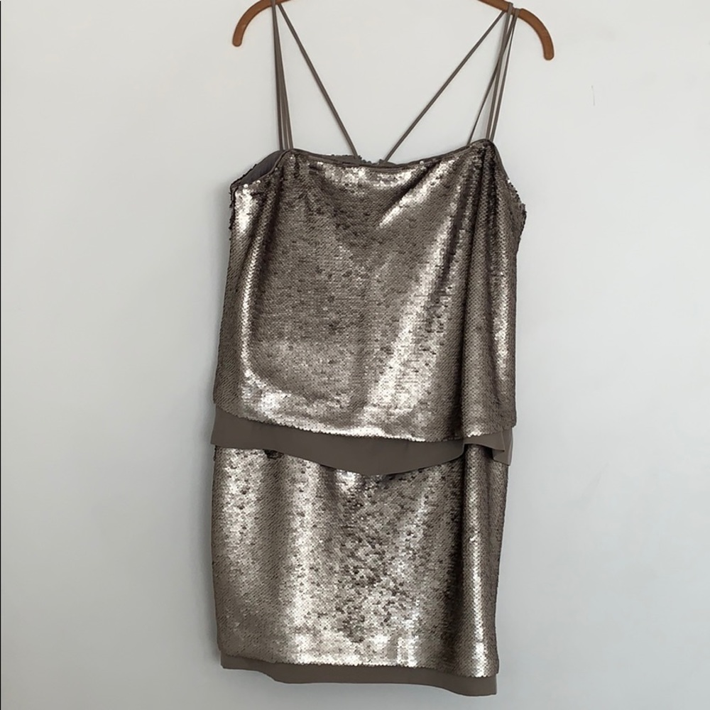 Banana Republic - sequined mini dress